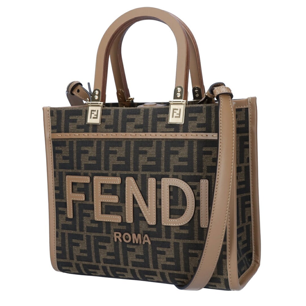 フェンディ FENDI 2WAYバッグ サンシャイン 8BH394 ALVY-F1GE3 CUOIO/TA ブラウン スモール 【お取り寄せ】