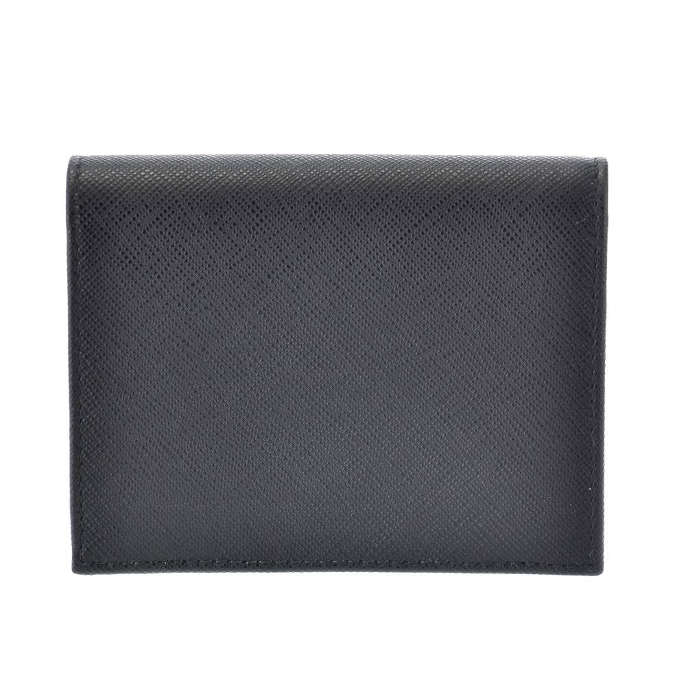 プラダ PRADA 財布 折財布 1MV204 QWA F0002 【SAFFIANO METAL】 NERO 【お取り寄せ】