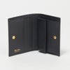 プラダ PRADA 財布 折財布 【サフィアーノトライアングル：SAFFIANO TRIANG】 1MV204 QHH ブラック（F0002/NERO） 【お取り寄せ】