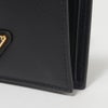 プラダ PRADA 財布 折財布 【サフィアーノトライアングル：SAFFIANO TRIANG】 1MV204 QHH ブラック（F0002/NERO） 【お取り寄せ】