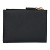 プラダ PRADA 折財布 二つ折り財布 SAFFIANO TRAIANGOLO サフィアーノトライアングル 1ML050 QHH 0002 NERO 【お取り寄せ】
