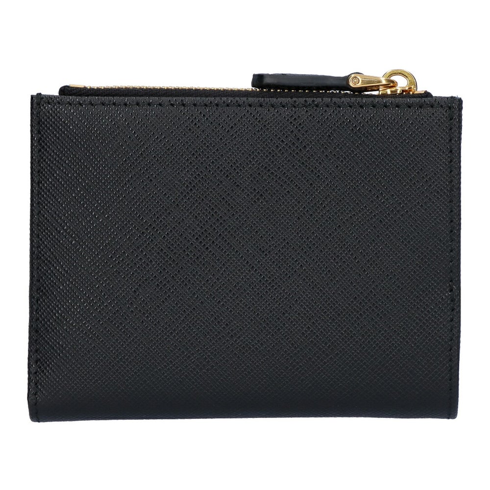 プラダ PRADA 折財布 二つ折り財布 SAFFIANO TRAIANGOLO サフィアーノトライアングル 1ML050 QHH 0002 NERO 【お取り寄せ】