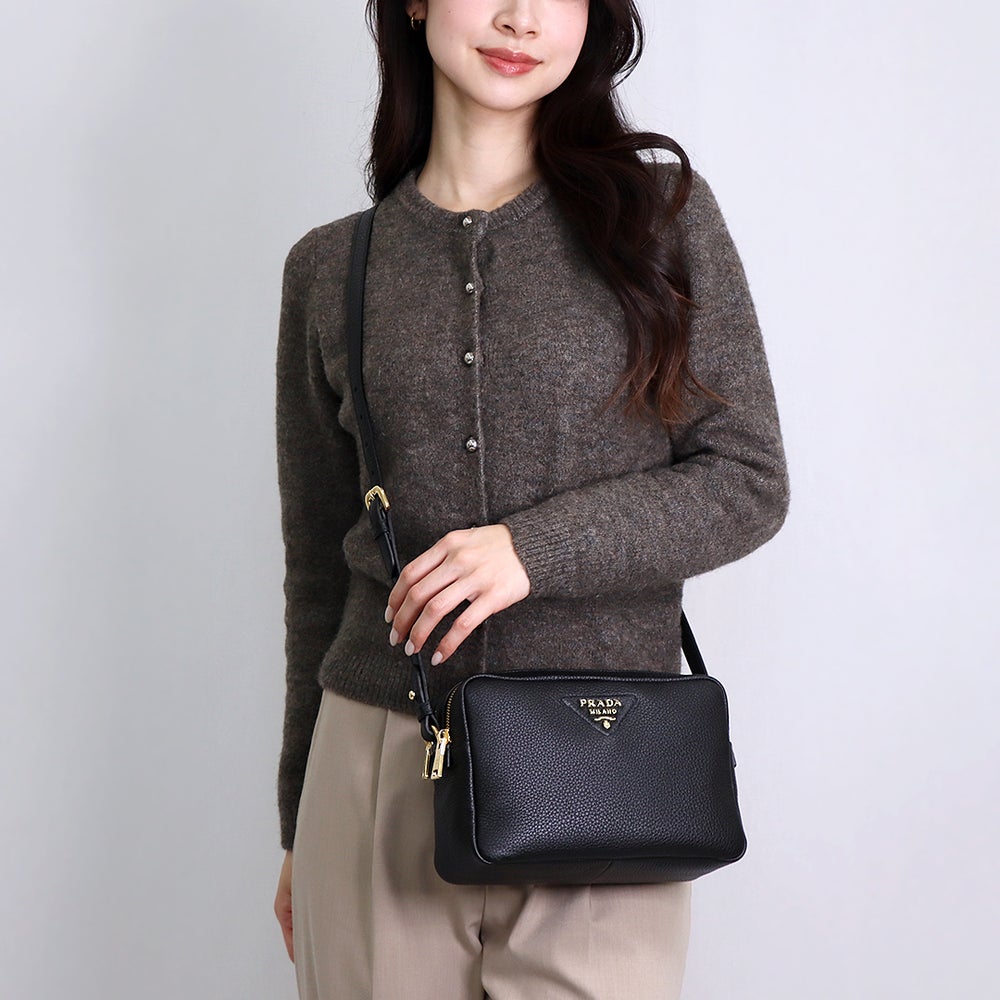 プラダ PRADA ショルダーバッグ BANDOLIERA 1BH082 2DKV 7NM F0632 NERO 1【お取り寄せ】