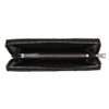 ボッテガヴェネタ BOTTEGA VENETA 長財布 イントレチャート カセット 814649 VBWD2 8803 BLACK-SILVER 【お取り寄せ】