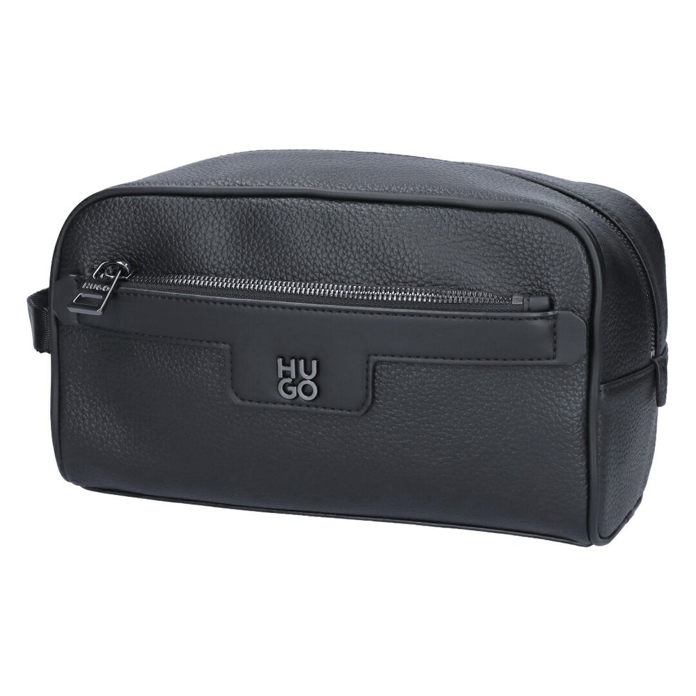 ヒューゴボス HUGO BOSS トラベルポーチ HUGO RED 50529472 001 BLACK
