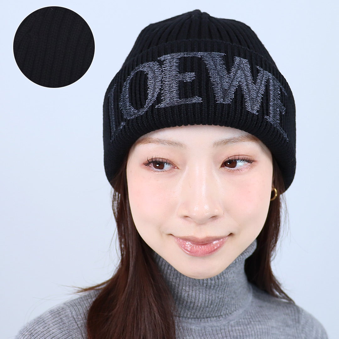 モンクレール MONCLER ニットキャップ ビーニー ニット帽 3B00036