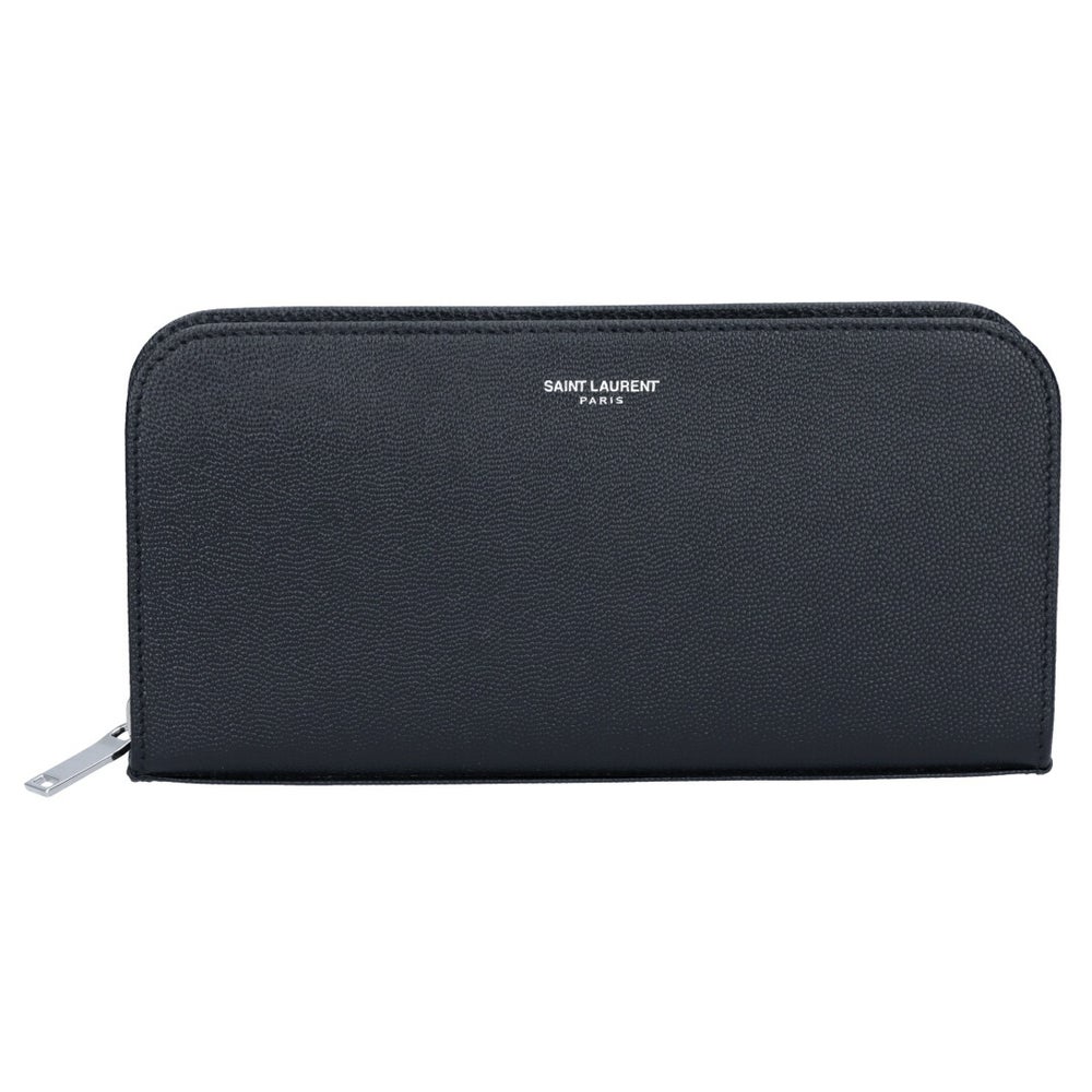サンローランパリ SAINT LAURENT PARIS メンズ 長財布 ラウンドファスナー 小銭入れ付き 534290 BTY0N ブラック