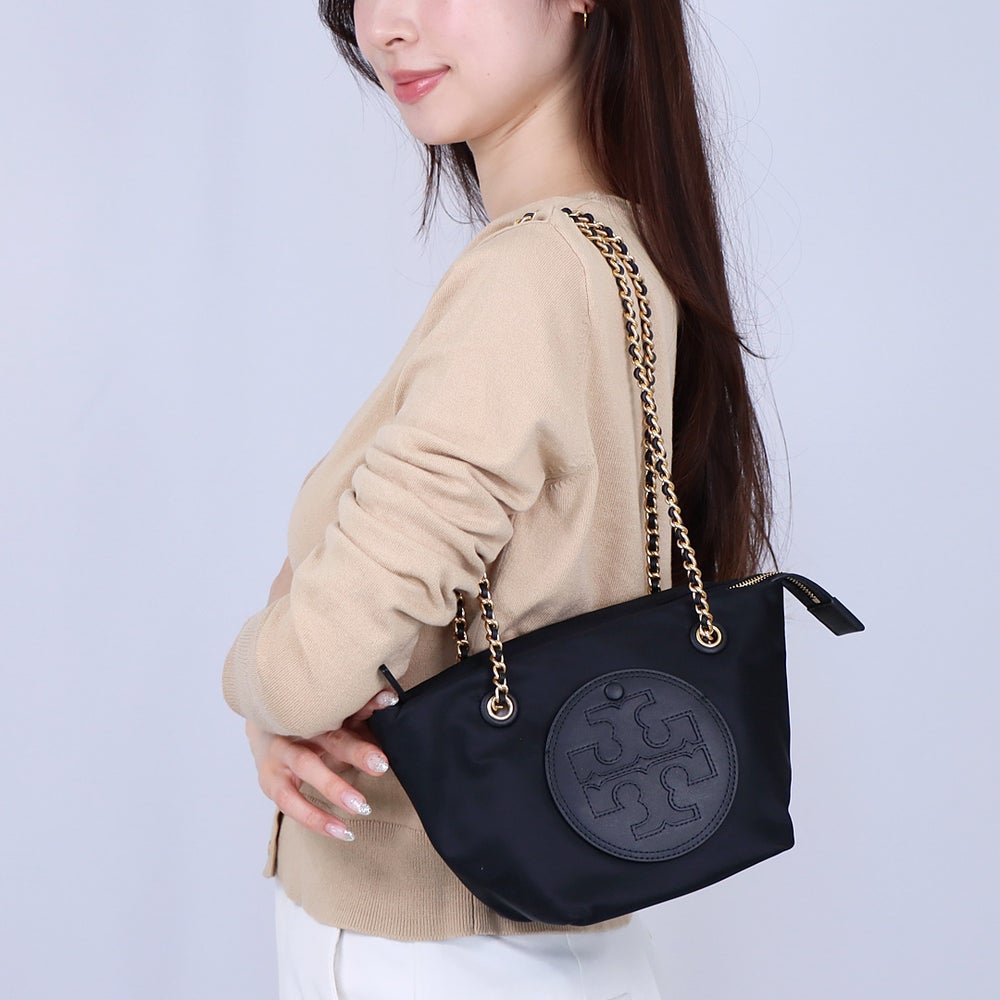 トリーバーチ TORY BURCH ショルダーバッグ ELLA SMALL CHAIIN CROSSBODY 160183 001 BLACK