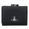 ヴィヴィアンウエストウッド VIVIENNE WESTWOOD 折財布 三つ折り財布 がま口財布 5115002MW S000D N403 BLACK【お取り寄せ】