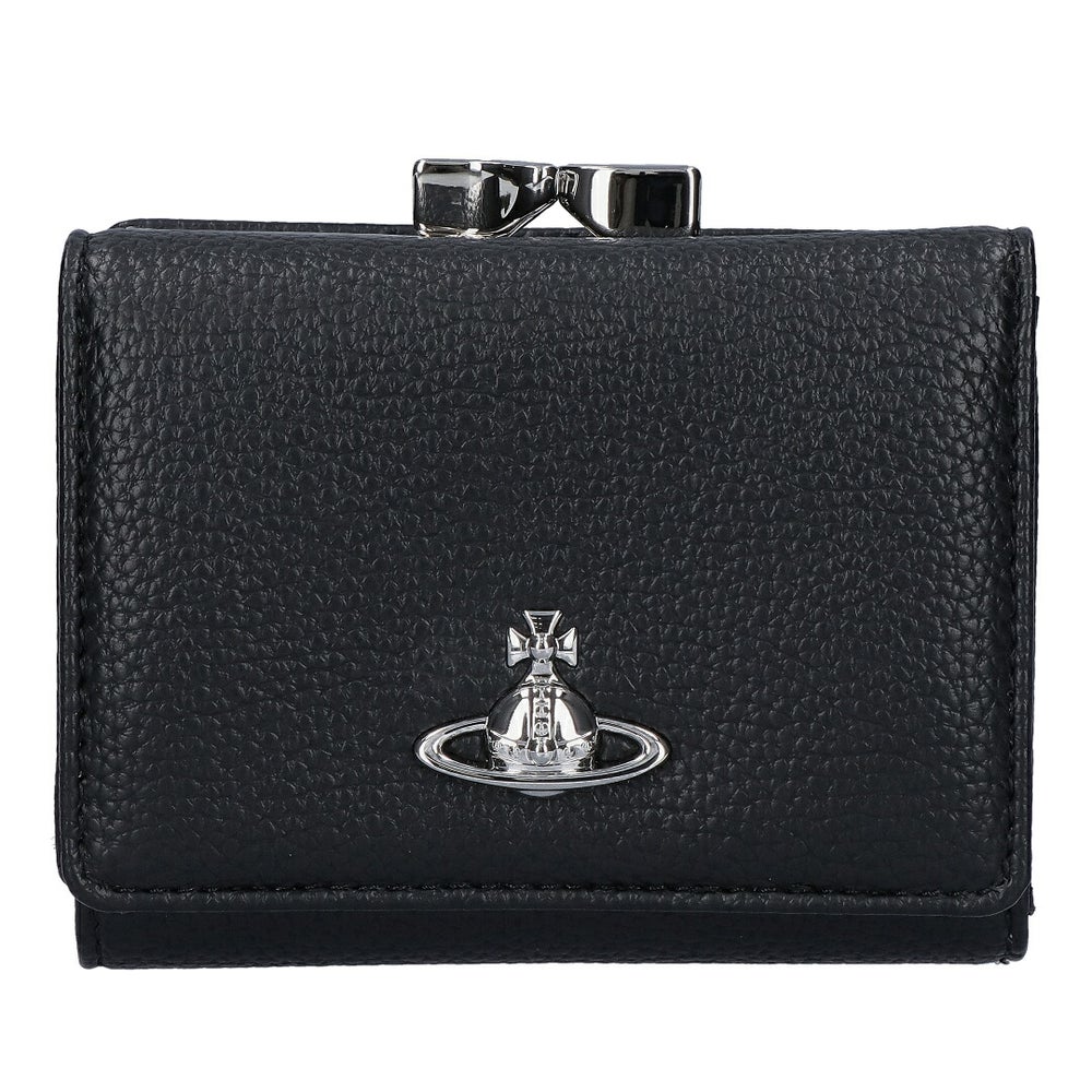 ヴィヴィアンウエストウッド VIVIENNE WESTWOOD 折財布 三つ折り財布 がま口財布 5115002MW S000D N403 BLACK【お取り寄せ】