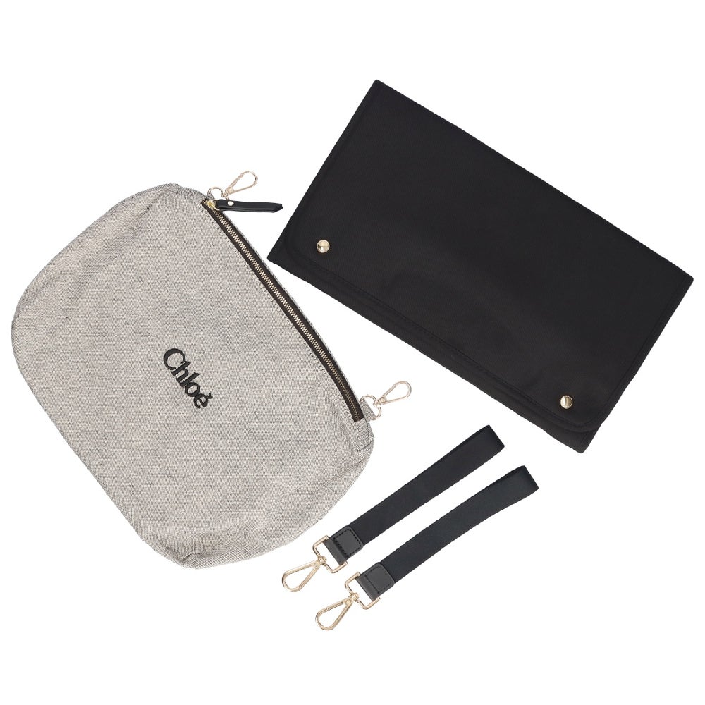 クロエ CHLOE バッグ トートバッグ ショルダーバッグ マザーズバッグ 2WAYバッグ キッズ kids C21398 A46 HEATHER GREY