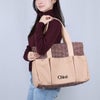 クロエ CHLOE バッグ トートバッグ ショルダーバッグ マザーズバッグ 2WAYバッグ キッズ kids C21388 Z67 CARREAUX ウールブレンド製